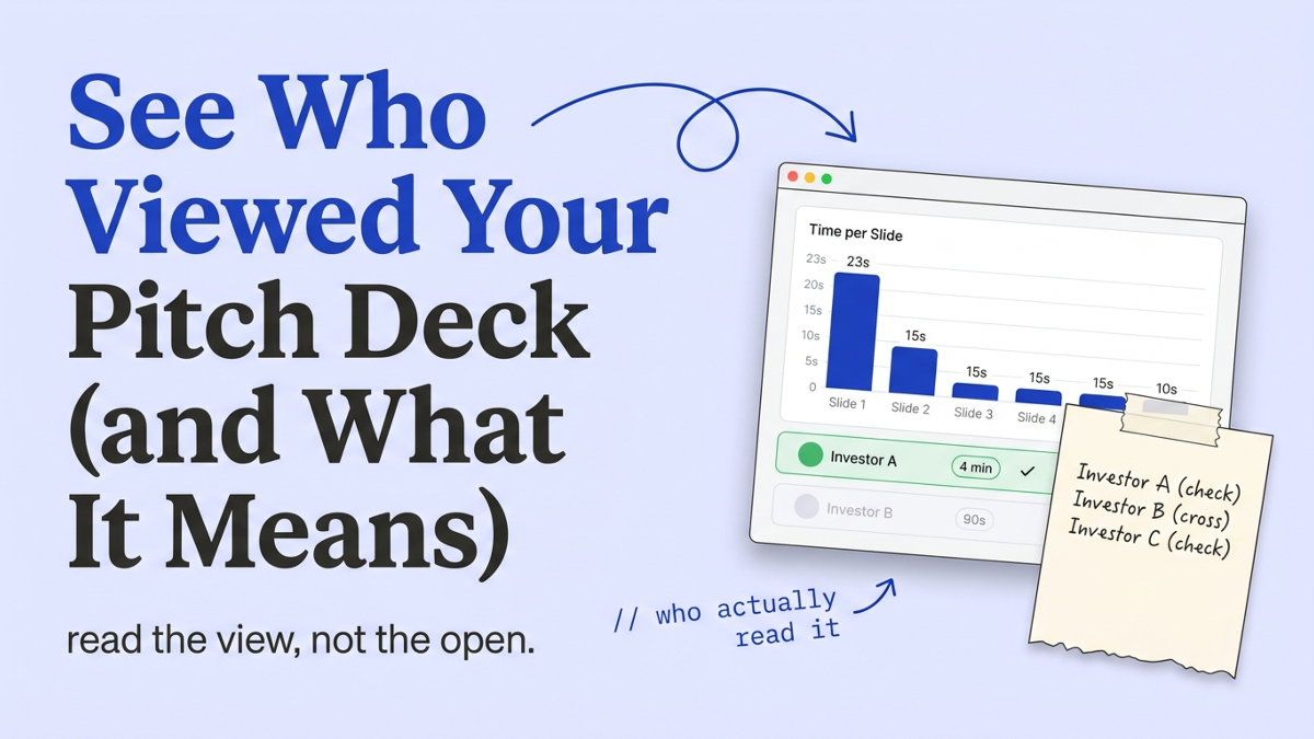 Cover art: See Who Viewed Your Pitch Deck (and What It Means)